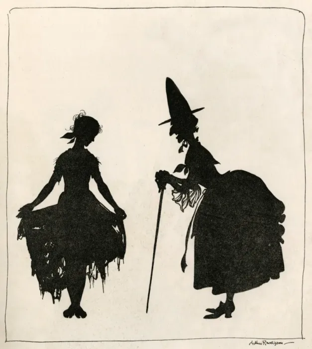 Gerahmter Druck : Cinderella von Arthur Rackham Gerahmter Druck : Cinderella von Arthur Rackham