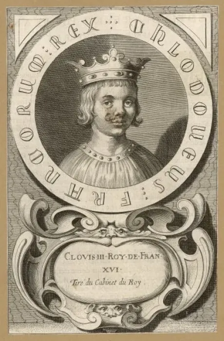 Gerahmter Druck : Klovis III Gerahmter Druck : Klovis III