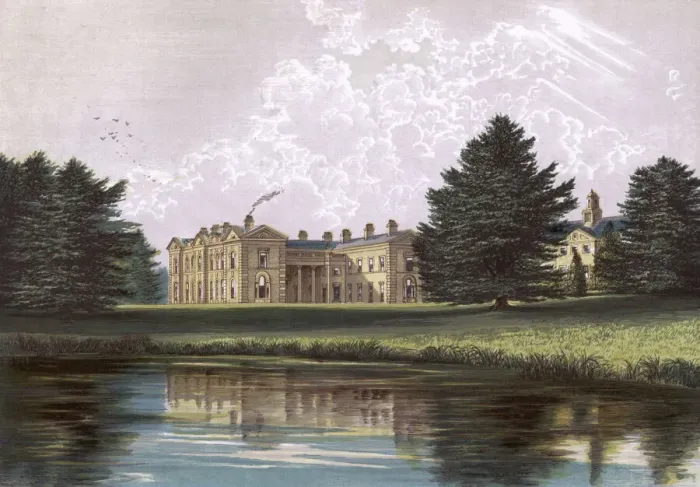 Gerahmter Druck : Compton Verney / Warks Gerahmter Druck : Compton Verney / Warks