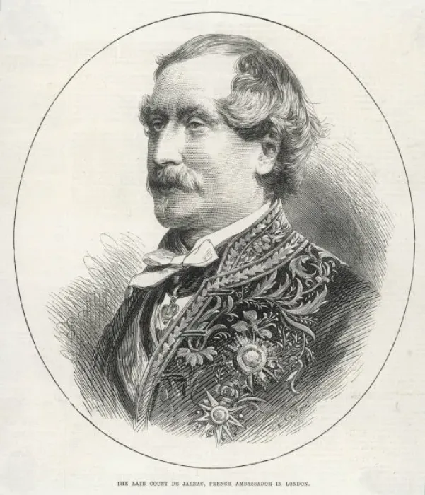 Gerahmter Druck : Graf von Jarnac Gerahmter Druck : Graf von Jarnac