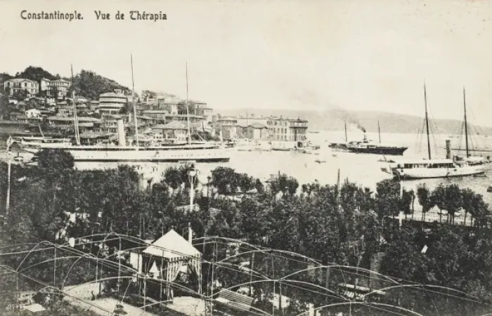 Gerahmter Druck : Konstantinopel - Tarabya Gerahmter Druck : Konstantinopel - Tarabya