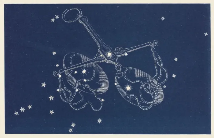 Gerahmter Druck : Libra. Die Konstellation Libra Gerahmter Druck : Libra. Die Konstellation Libra