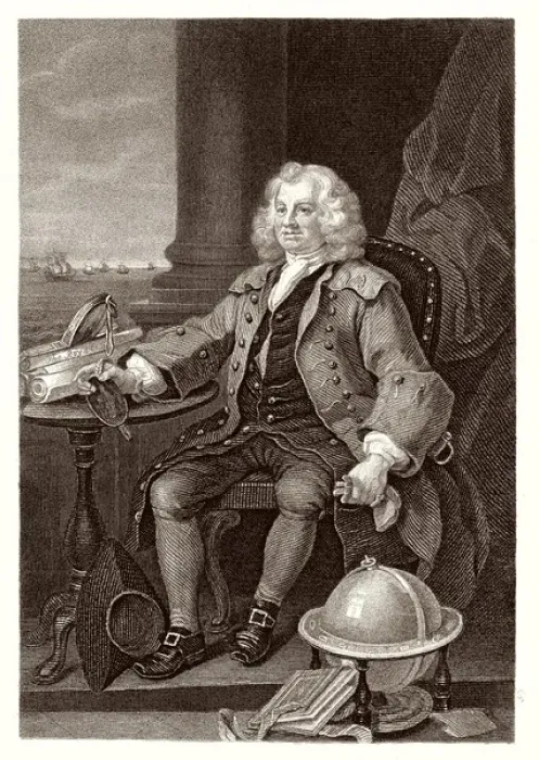 Gerahmter Druck : Vor Gericht / Hogarth / Holl Gerahmter Druck : Vor Gericht / Hogarth / Holl