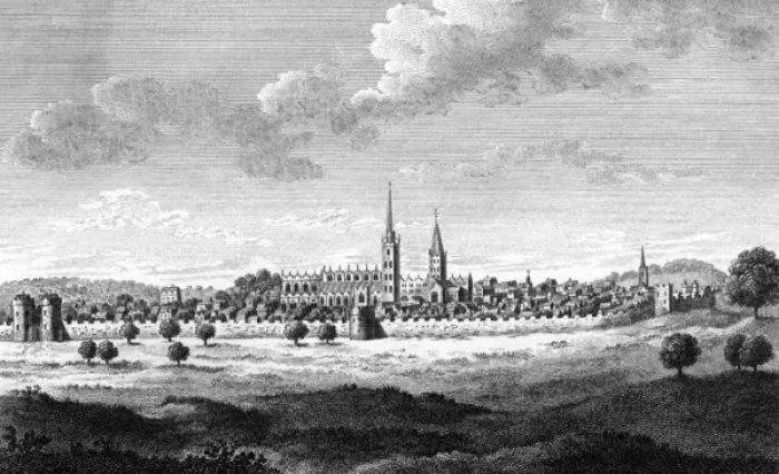 Gerahmter Druck : Coventry C17 Gerahmter Druck : Coventry C17