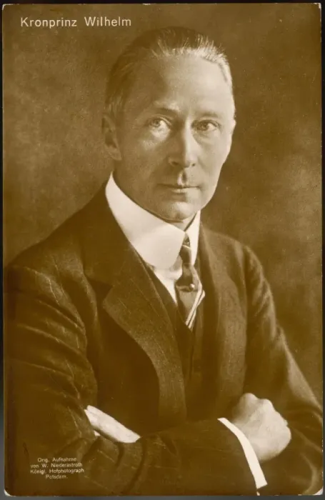 Gerahmter Druck : Kronprinz Wilhelm Gerahmter Druck : Kronprinz Wilhelm