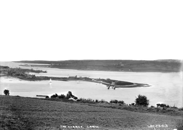 Gerahmter Druck : Die Kurran in Larne Gerahmter Druck : Die Kurran in Larne