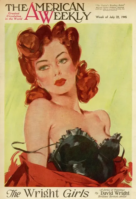 Gerahmter Druck : David Wright Pin-Up