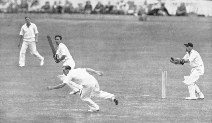 Gerahmter Druck : Denis Compton in Hastings Gerahmter Druck : Denis Compton in Hastings