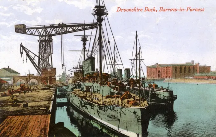 Gerahmter Druck : Devonshire Dock - Barrow-in-Furness, Cumbria Gerahmter Druck : Devonshire Dock - Barrow-in-Furness, Cumbria