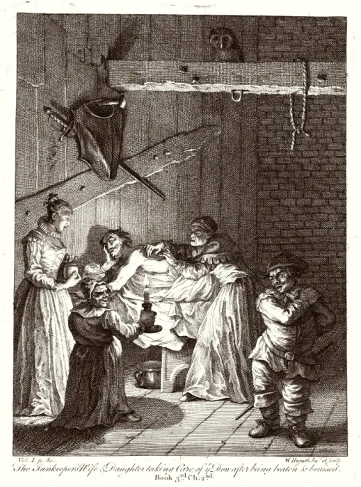 Gerahmter Druck : Don Quijote 3 Gerahmter Druck : Don Quijote 3