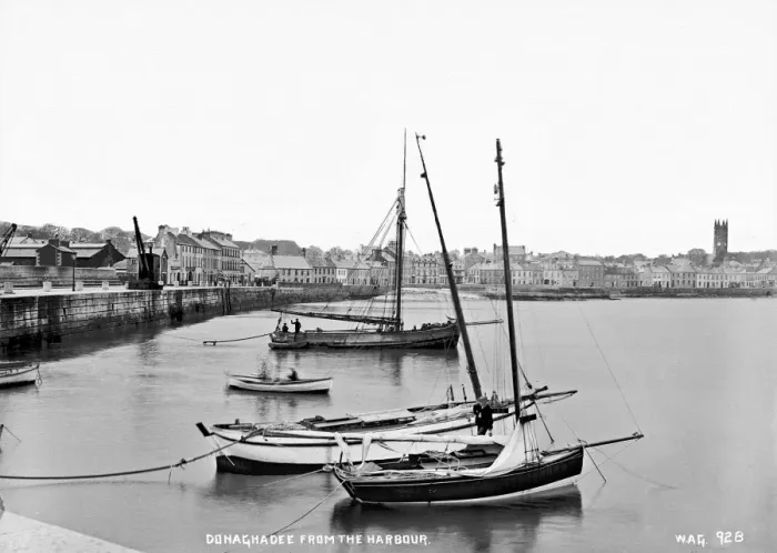 Gerahmter Druck : Donaghadee vom Hafen Gerahmter Druck : Donaghadee vom Hafen