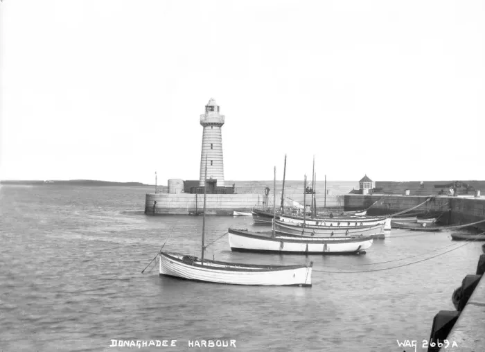 Gerahmter Druck : Donaghadee Hafen