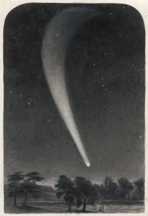 Gerahmter Druck : Comet Donati's Stern Gerahmter Druck : Comet Donati's Stern
