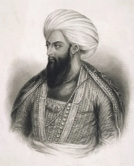 Gerahmter Druck : Dost Mohammad Khan Gerahmter Druck : Dost Mohammad Khan