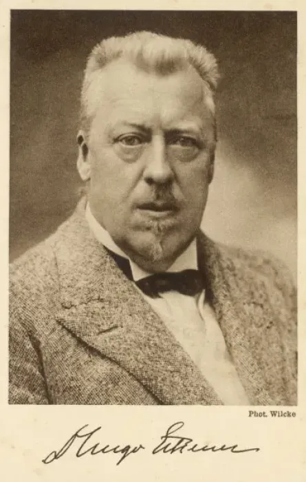 Gerahmter Druck : Herr Hugo Eckener Gerahmter Druck : Herr Hugo Eckener
