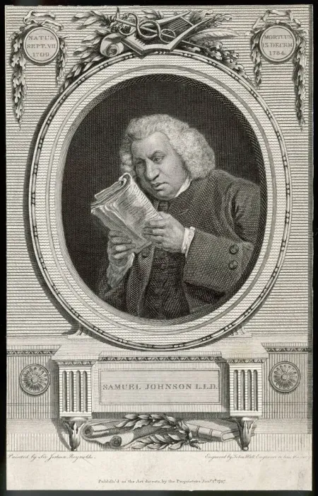 Gerahmter Druck : Dr Johnson / Reading / Eissporthalle Gerahmter Druck : Dr Johnson / Reading / Eissporthalle