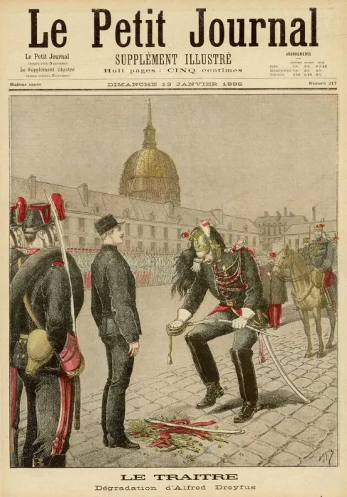 Gerahmter Druck : DREYFUS. Alfred Dreyfus Französischer Heeresoffizier und Opfer von Ungerechtigkeit Gerahmter Druck : DREYFUS. Alfred Dreyfus Französischer Heeresoffizier und Opfer von Ungerechtigkeit