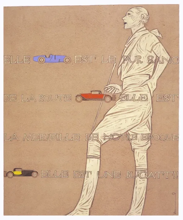 Gerahmter Druck : Bugatti, Dryden, 27 Gerahmter Druck : Bugatti, Dryden, 27