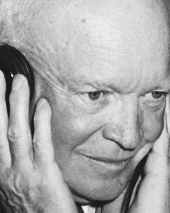 Gerahmter Druck : Dwight D. Eisenhower Gerahmter Druck : Dwight D. Eisenhower