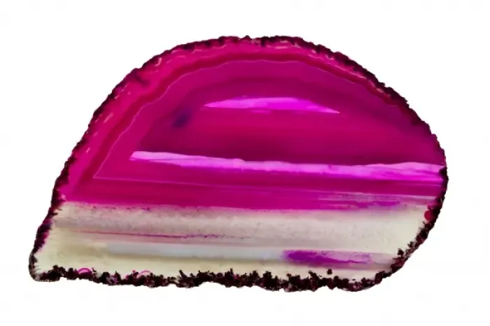 Gerahmter Druck : Agate. Gefärbtes Agatit Gerahmter Druck : Agate. Gefärbtes Agatit