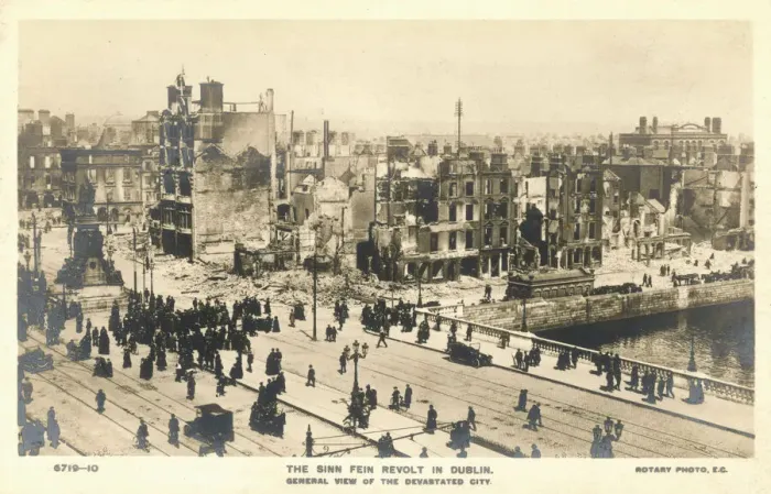 Gerahmter Druck : Irish Easter Aufstand / Dublin Gerahmter Druck : Irish Easter Aufstand / Dublin