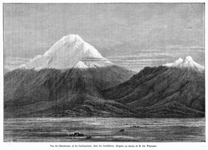 Gerahmter Druck : Chimborazo, Ecuador Gerahmter Druck : Chimborazo, Ecuador