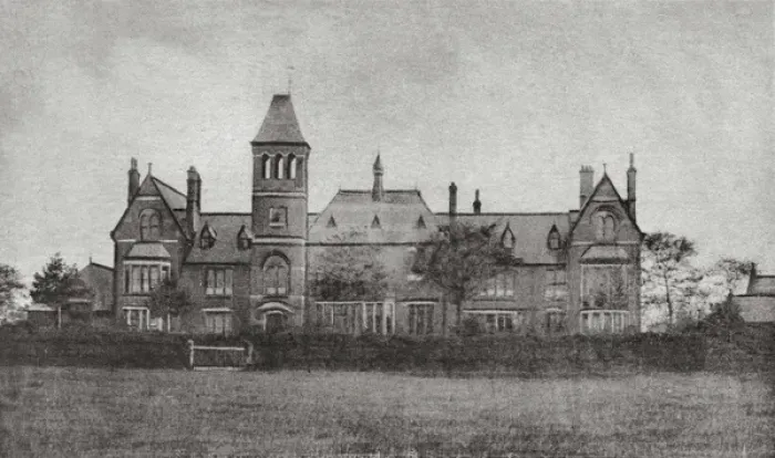 Gerahmter Druck : Das Waisenhaus Eden, Astley Bridge, Bolton