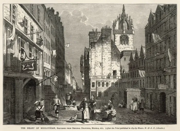 Gerahmter Druck : Edinburgh / Midlothian Gerahmter Druck : Edinburgh / Midlothian