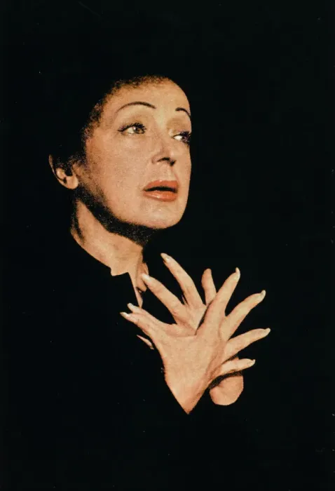 Gerahmter Druck : Edith Piaf Foto Gerahmter Druck : Edith Piaf Foto