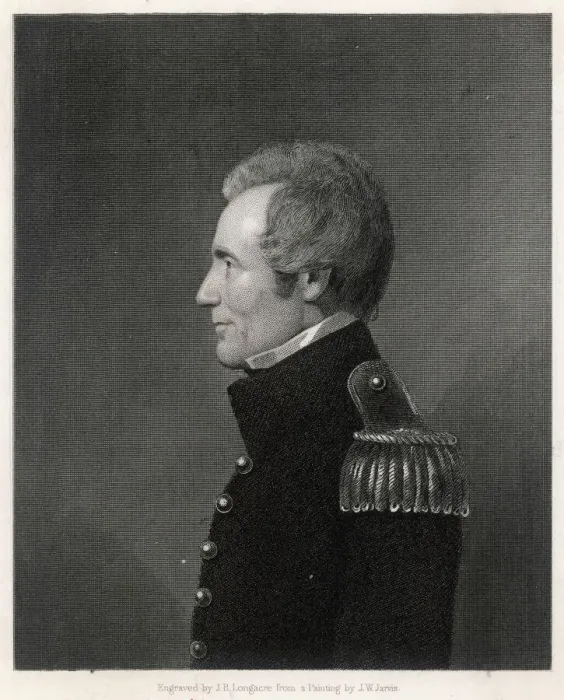 Gerahmter Druck : Edmund Pendleton Gaines Gerahmter Druck : Edmund Pendleton Gaines