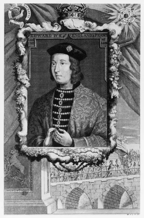 Gerahmter Druck : Edvard IV von Huletten Gerahmter Druck : Edvard IV von Huletten