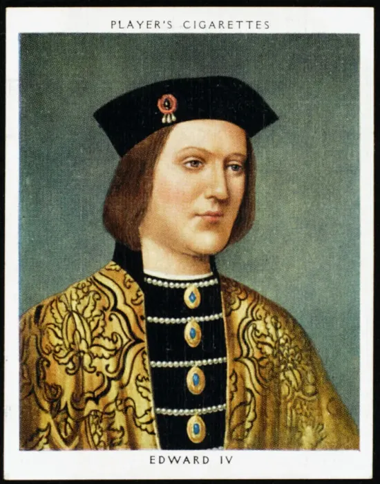 Gerahmter Druck : König Edward IV / Spieler / 16 / 50 Gerahmter Druck : König Edward IV / Spieler / 16 / 50