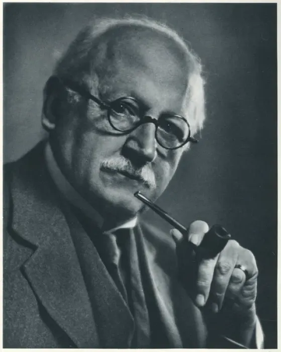 Gerahmter Druck : Edwin Lützens