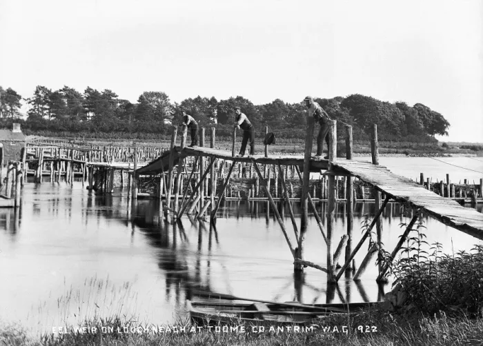 Gerahmter Druck : Elwetter am Lough Neagh in Toome im County Antrim Gerahmter Druck : Elwetter am Lough Neagh in Toome im County Antrim
