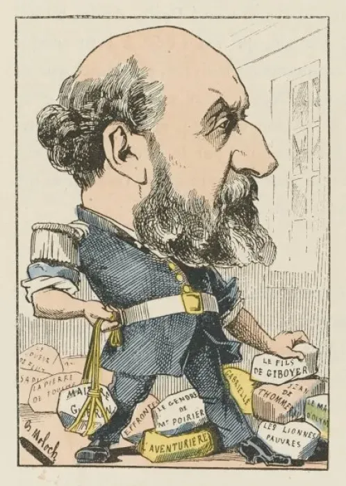 Gerahmter Druck : Emile Auguste Biérot