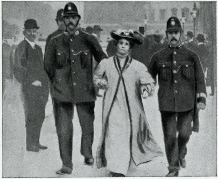 Gerahmter Druck : Emmeline Pankhurst Gerahmter Druck : Emmeline Pankhurst