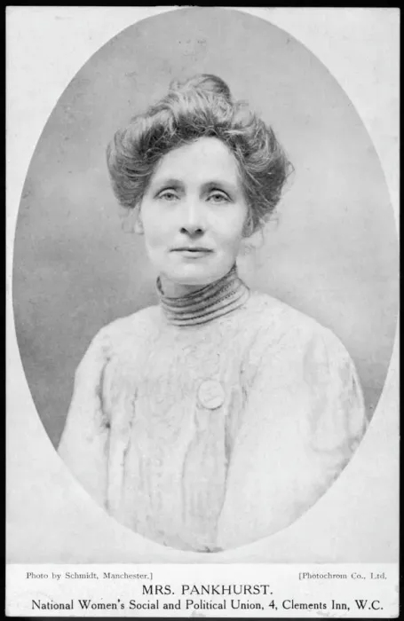Gerahmter Druck : Emmeline Pankhurst Gerahmter Druck : Emmeline Pankhurst