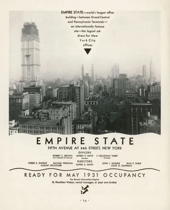Gerahmter Druck : Empire State-Building Gerahmter Druck : Empire State-Building