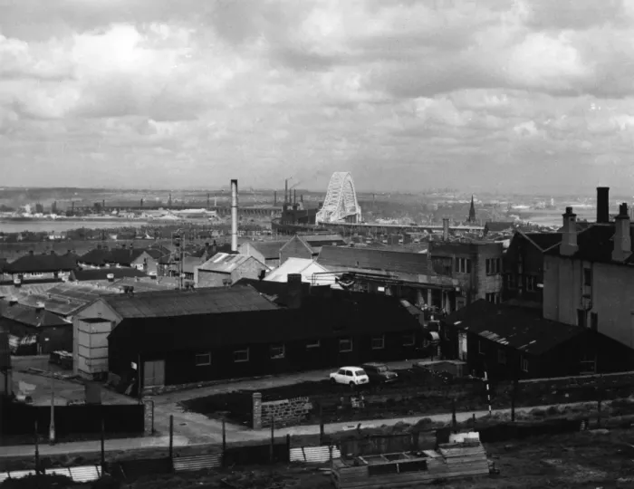 Gerahmter Druck : England / Runcorn Gerahmter Druck : England / Runcorn