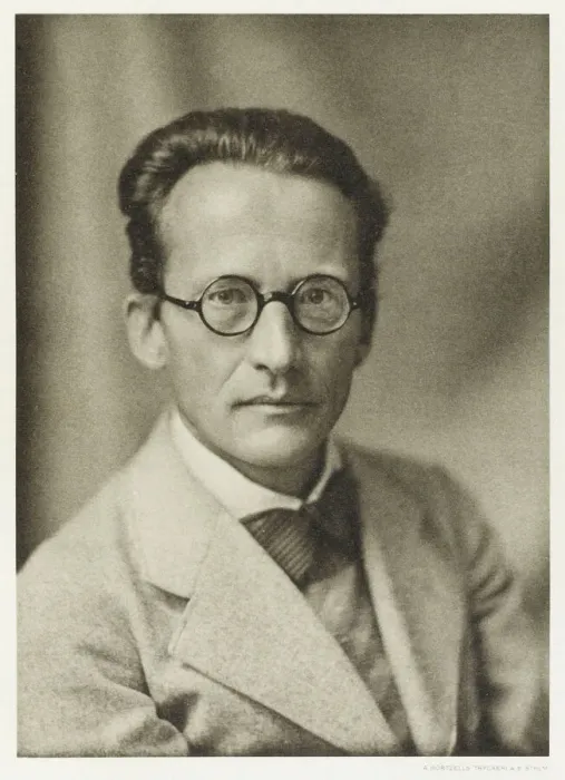 Gerahmter Druck : Erwin Schrödinger Gerahmter Druck : Erwin Schrödinger