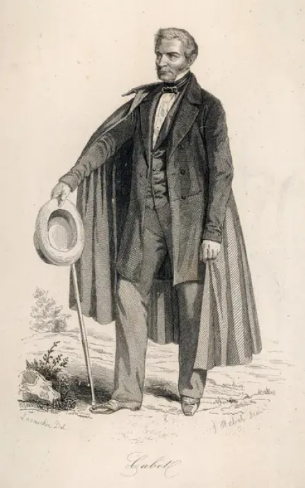 Gerahmter Druck : Étienne Cabeet