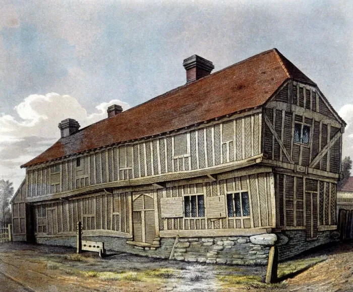 Gerahmter Druck : Eversholt / Armer Haus Gerahmter Druck : Eversholt / Armer Haus