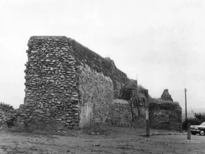 Gerahmter Druck : Exeters Stadtmauer Gerahmter Druck : Exeters Stadtmauer