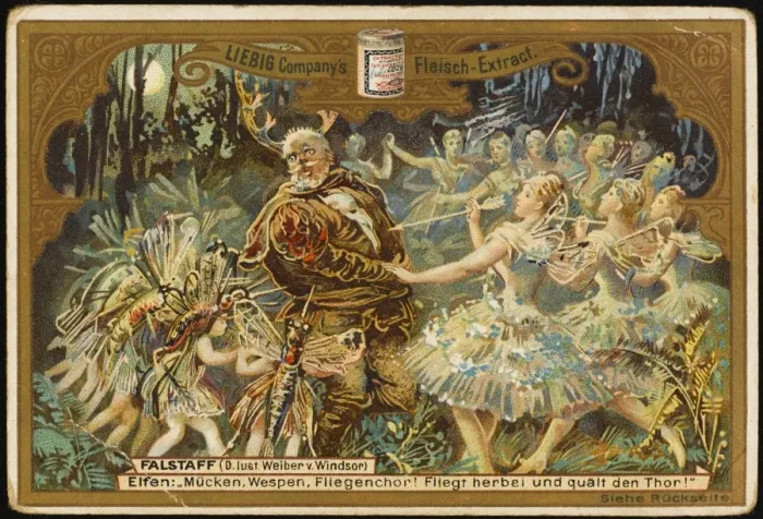 Gerahmter Druck : Falstaff im Wald Gerahmter Druck : Falstaff im Wald