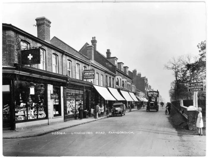 Gerahmter Druck : Farnborough - 1924 Gerahmter Druck : Farnborough - 1924