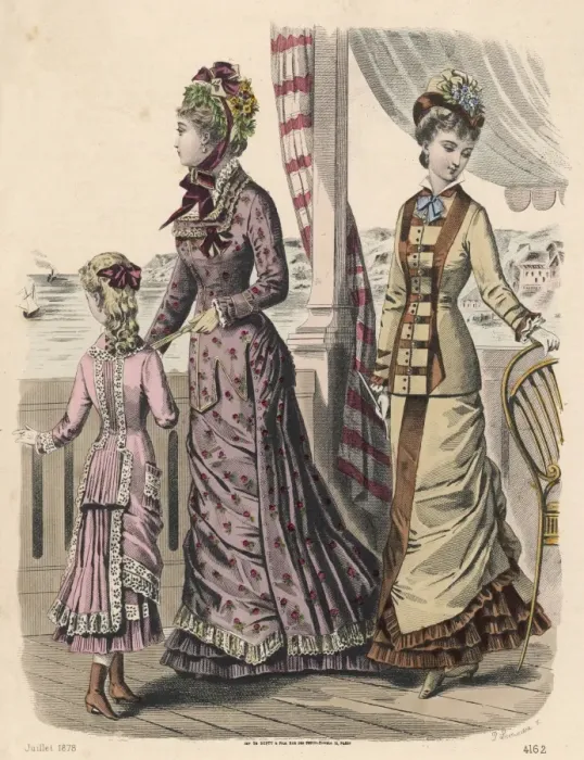 Gerahmter Druck : Mode für 1878 Gerahmter Druck : Mode für 1878