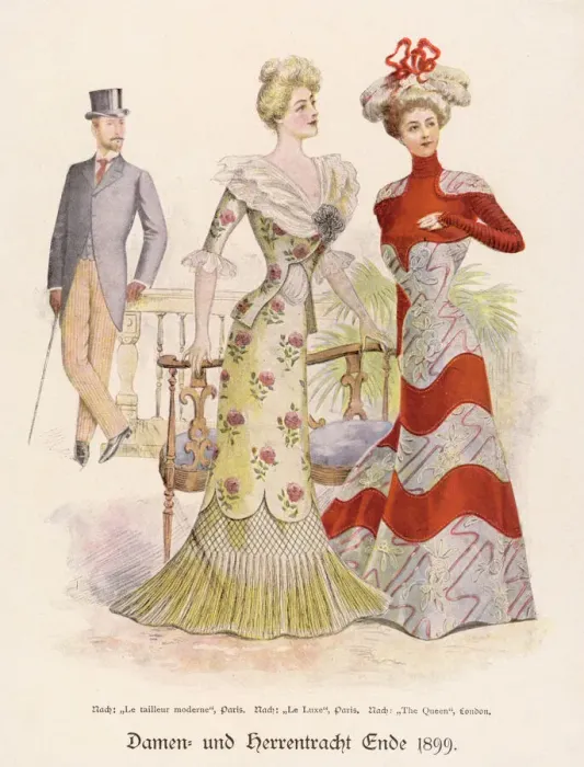 Gerahmter Druck : Mode für 1899 Gerahmter Druck : Mode für 1899