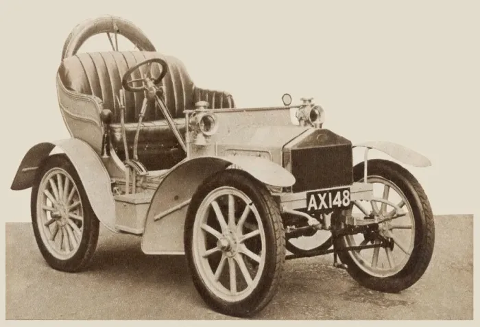 Gerahmter Druck : Die erste Rolls-Royce Gerahmter Druck : Die erste Rolls-Royce