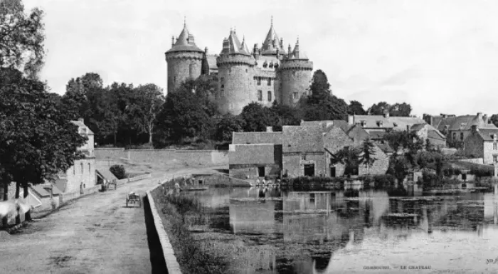 Gerahmter Druck : Frankreich Combourg Gerahmter Druck : Frankreich Combourg