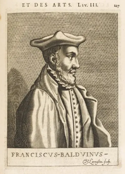 Gerahmter Druck : François Baudouin Gerahmter Druck : François Baudouin